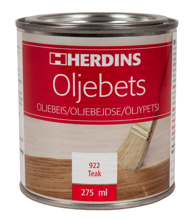 Oljebets Teak 275 ml Herdins